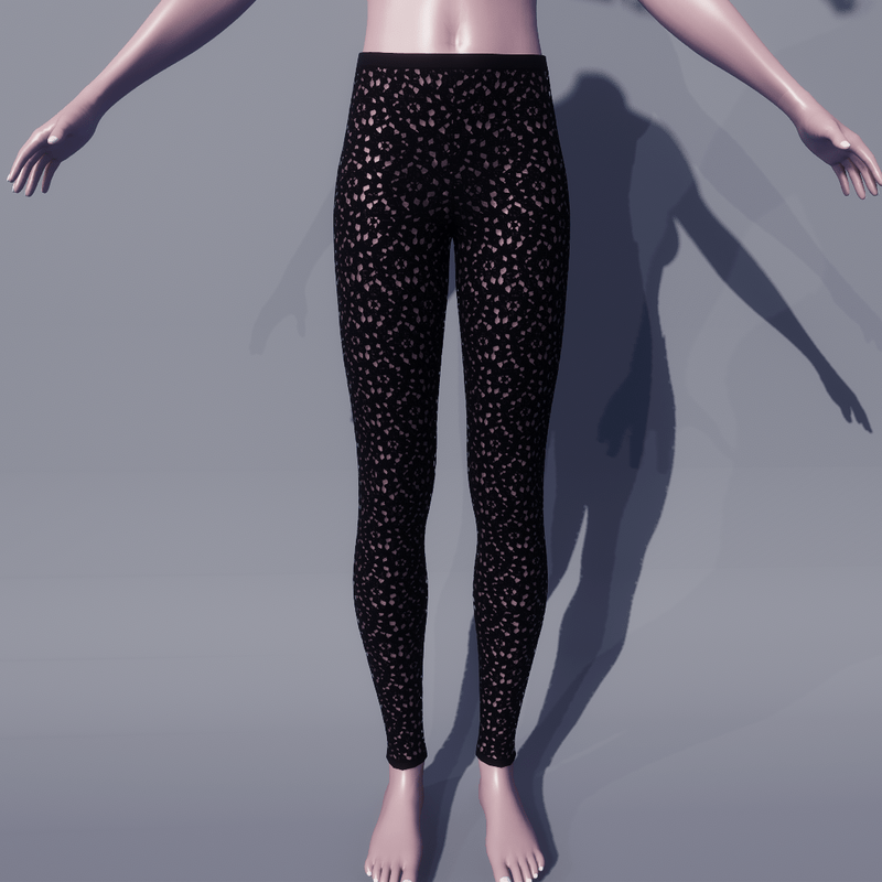 L.F. MICHELLE LEGGING LACE 4