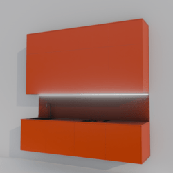 Orange Kitchen