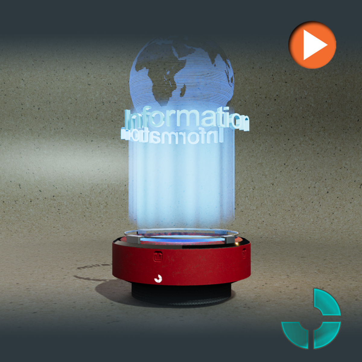 Red Holographic Display