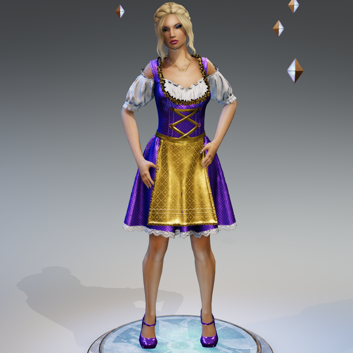 Oktoberfest Dirdnl Dress