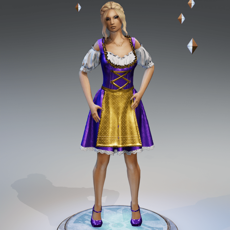 Oktoberfest Dirdnl Dress