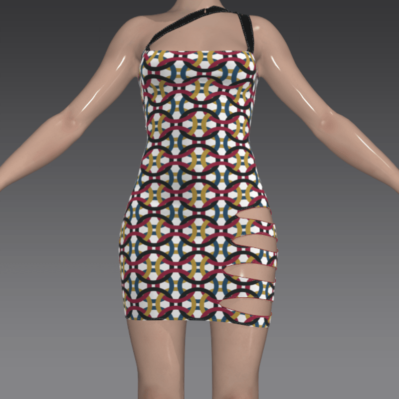 Sexy Retro Dress Circle