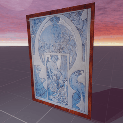 Figures Decoratives Alphonse Mucha Plate 26