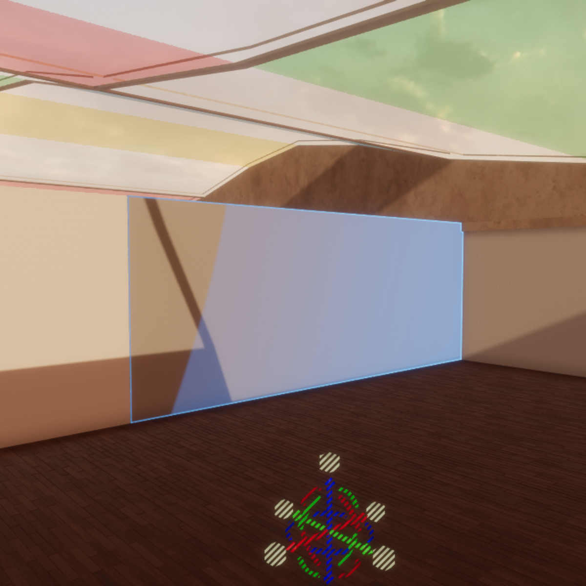 TKA partition wall for building gallery H1