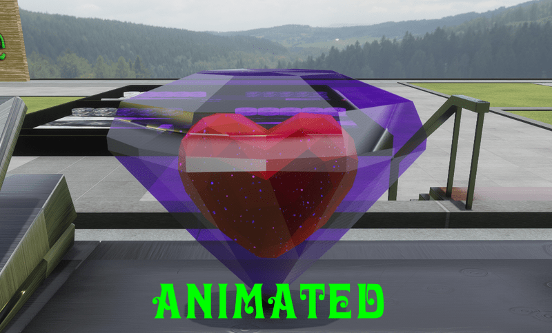 Animated Spinning Diamond