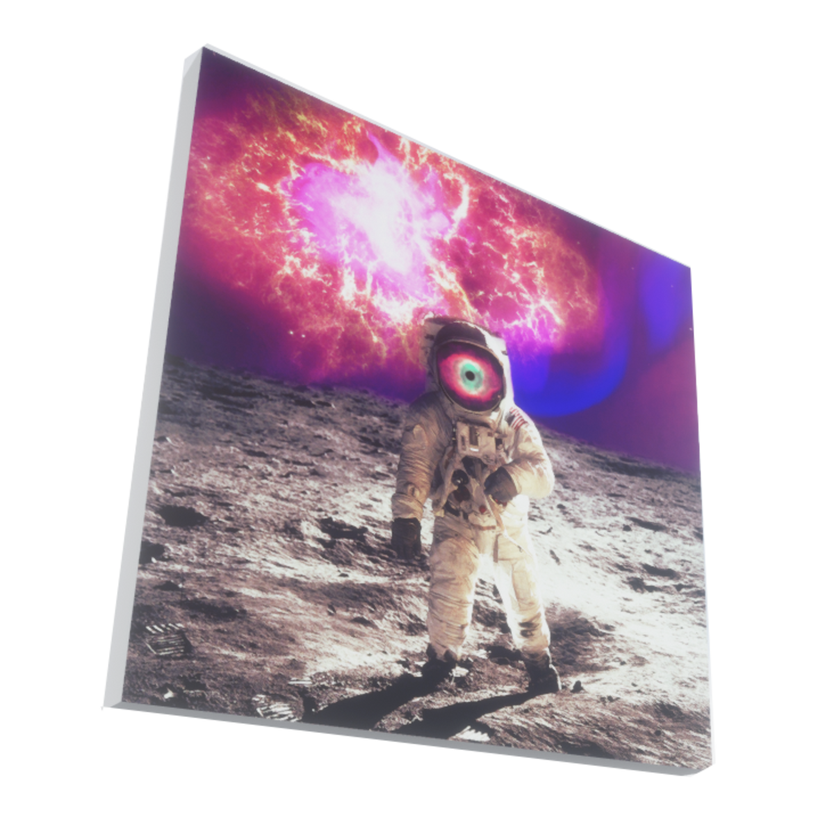 Space Man 3D artwork Painting