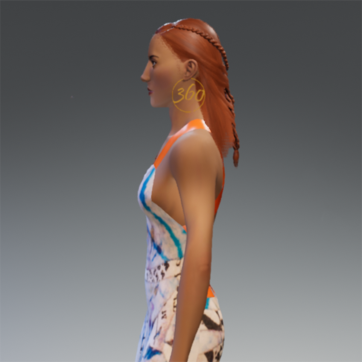 Jumpsuit_Newspaper Peach