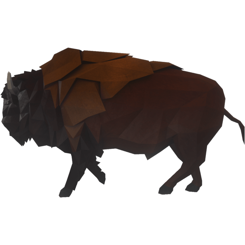 Running Bison