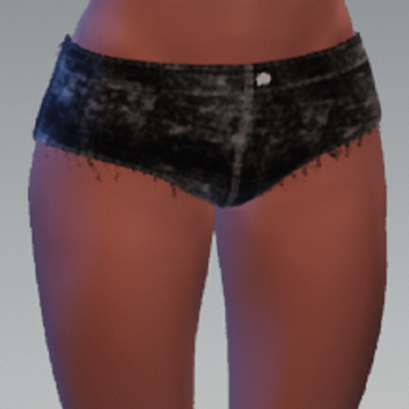 TnT_Used Jeans Minishort