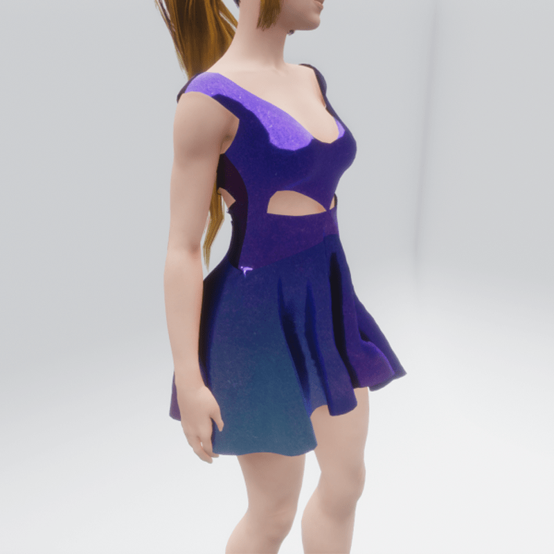 Iredescent Party Dress