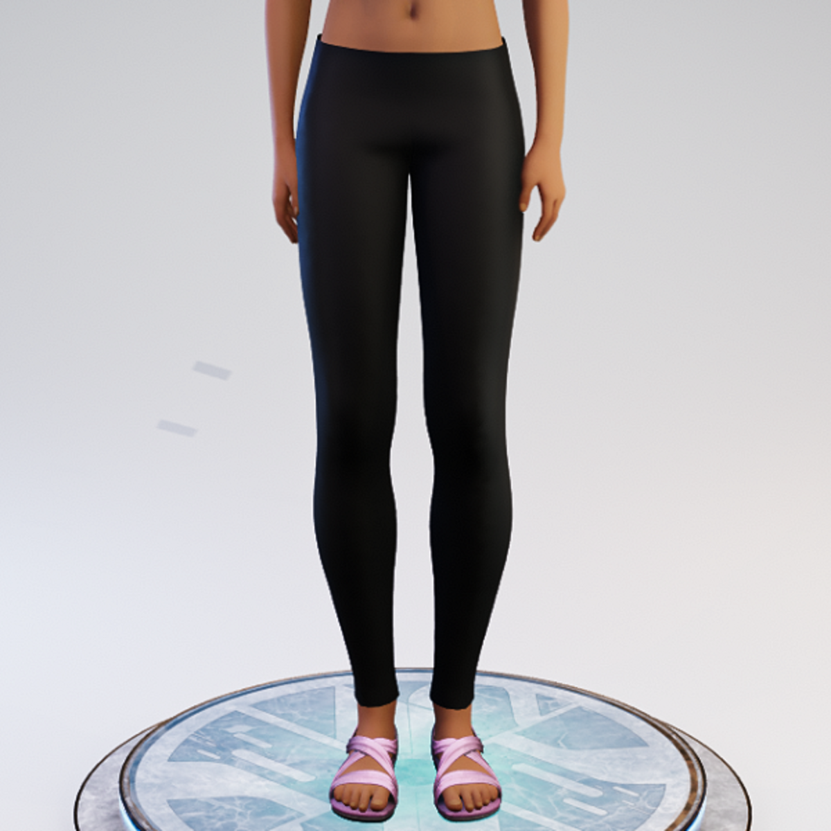 tight latex matte black