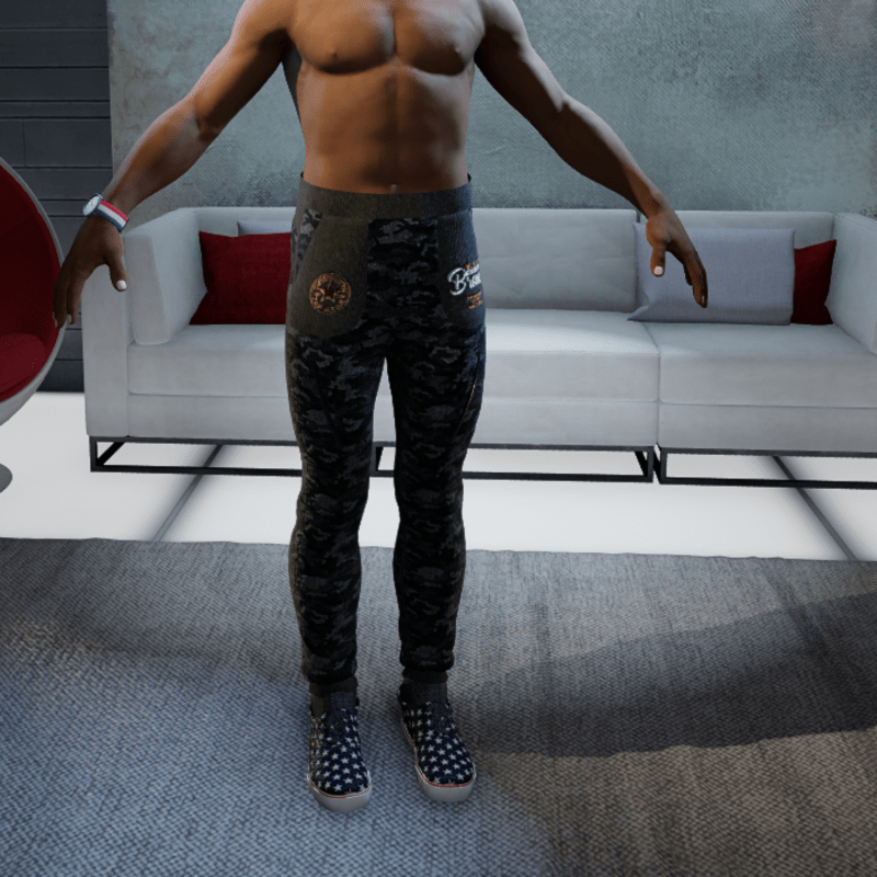 TruckSuitCamo_Pant_Balck