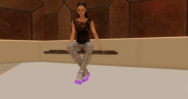 Sit on Ladder - Female