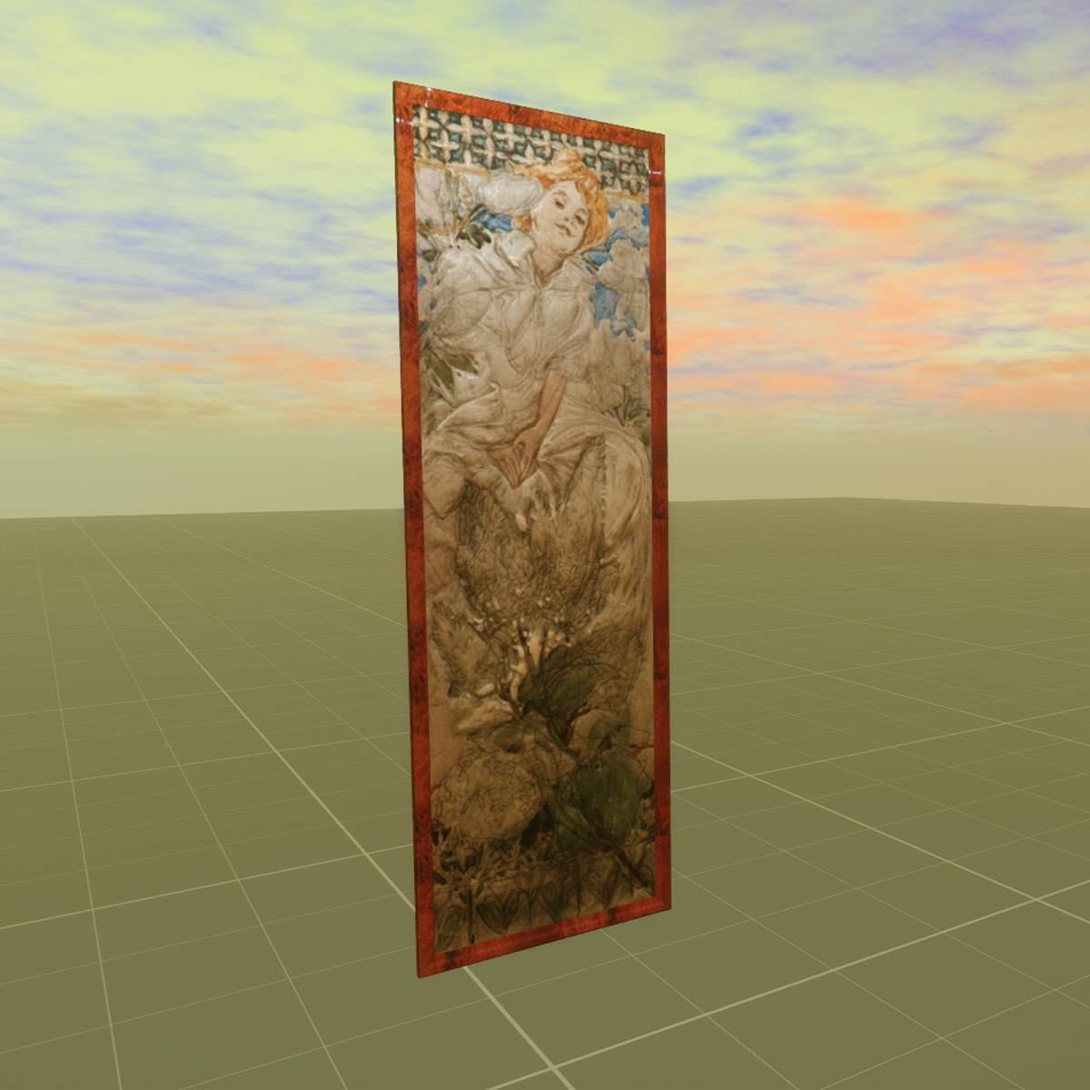 Design for a box of soap Alphonse Mucha