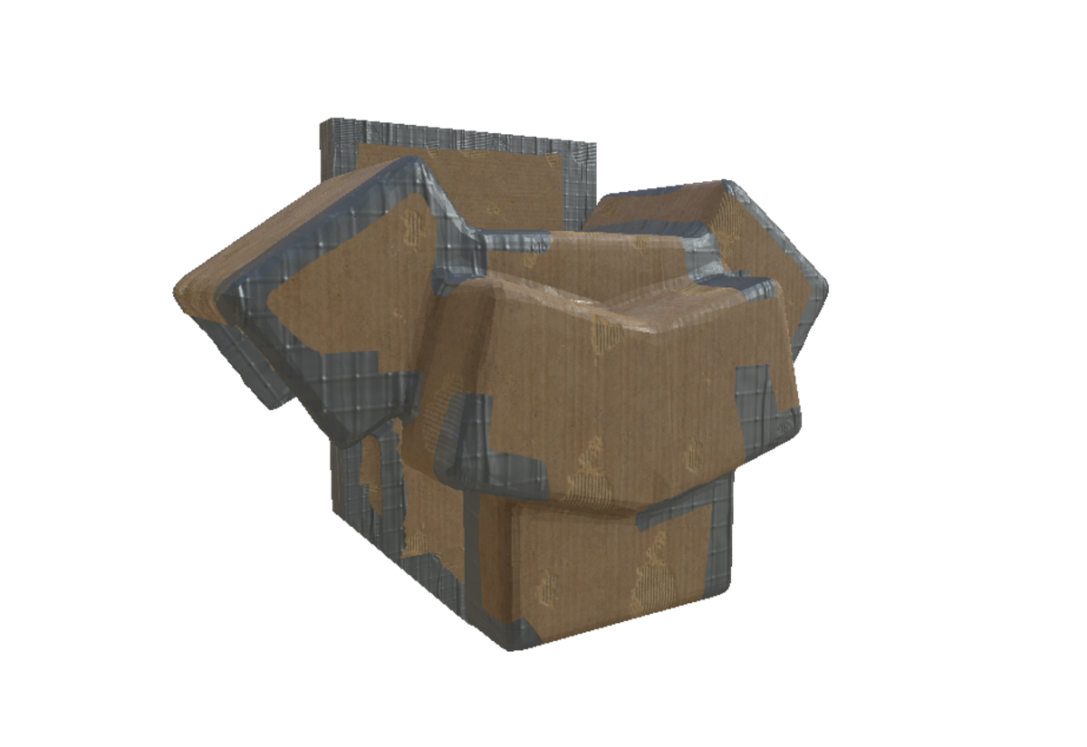 Cardboard armor female