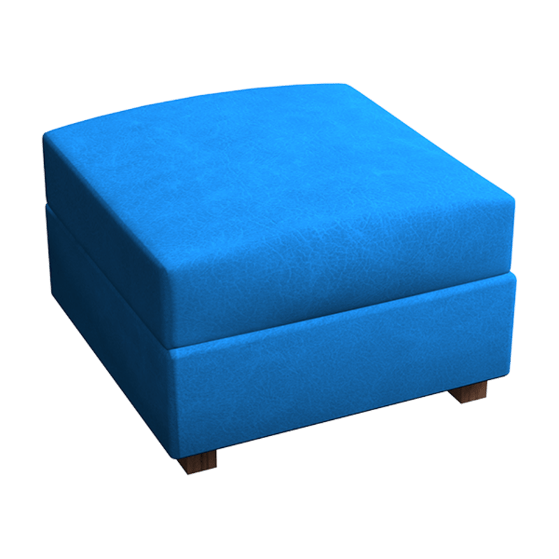 Couch (Ottoman Blue)