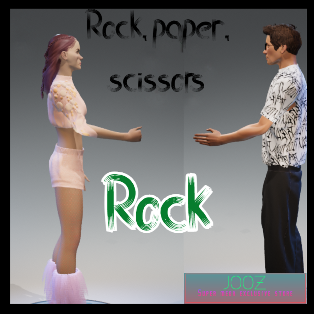 Rock emote (Rock-paper-scissors)