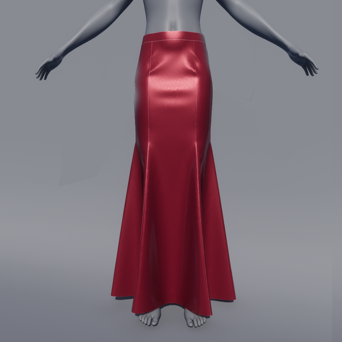 SOPHIA MERMAID SKIRT ROUGE