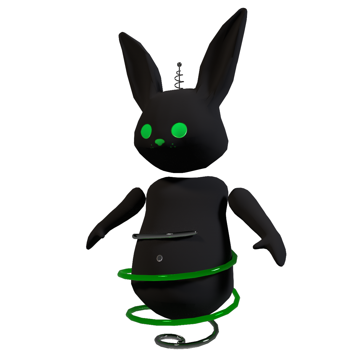 Robo Bunny Green