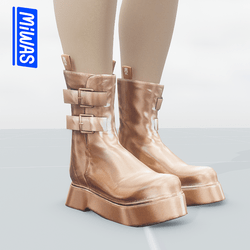MIWAS/ Wheein Boots #Gold