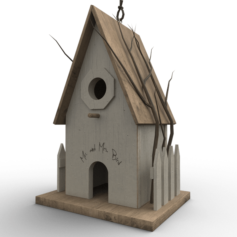 Wooden Birdhouse