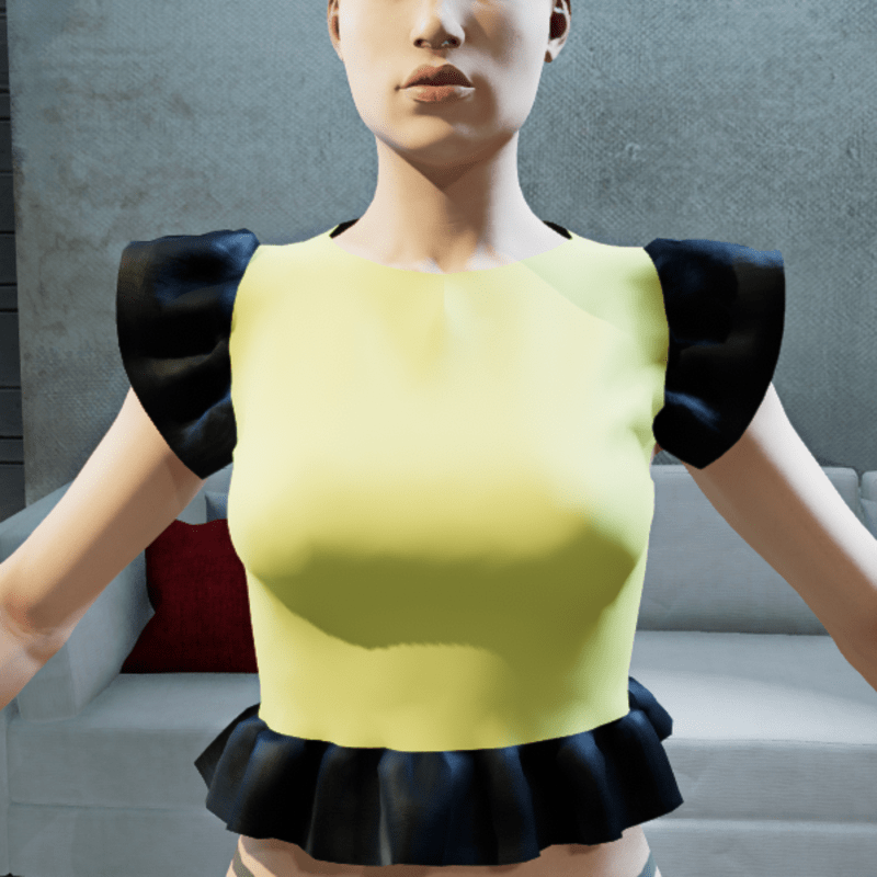 PASCALE TOP BRIMSTONE