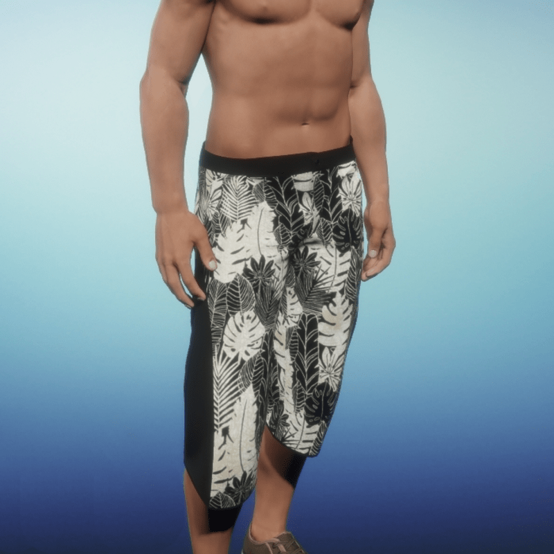 Mens Bermuda Shorts - Floral