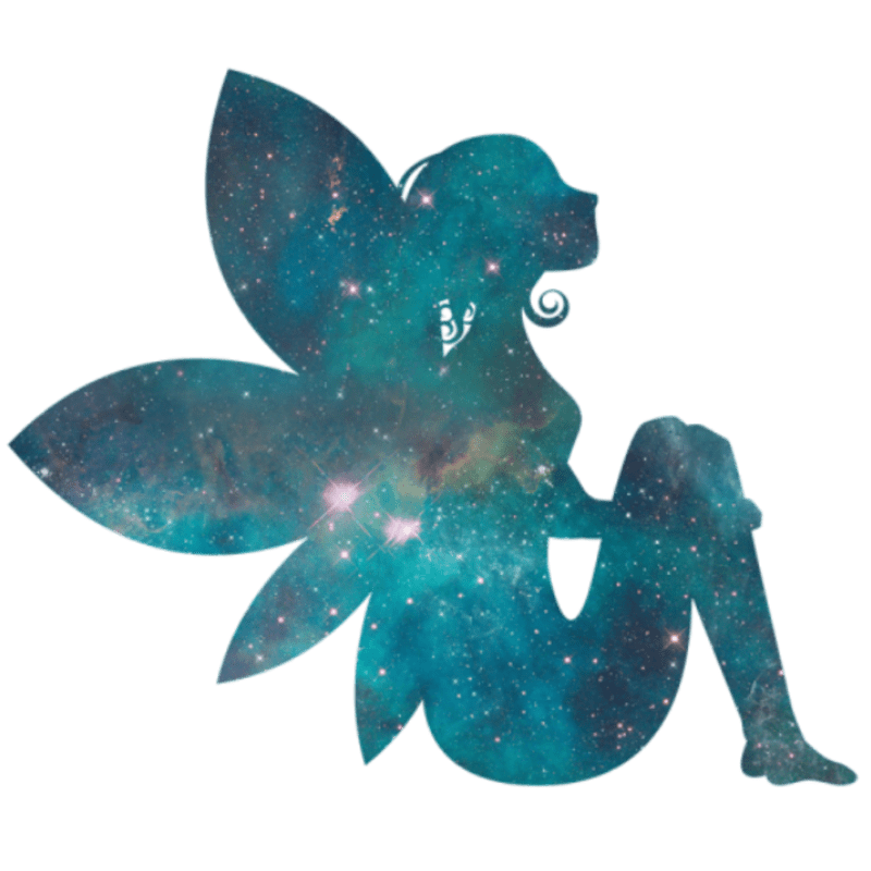 Blue Fairy Wall Decal