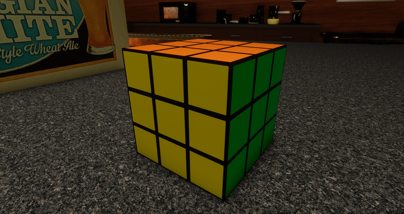 rubix cube solved