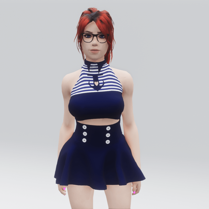 Sexy Sailor Uniform