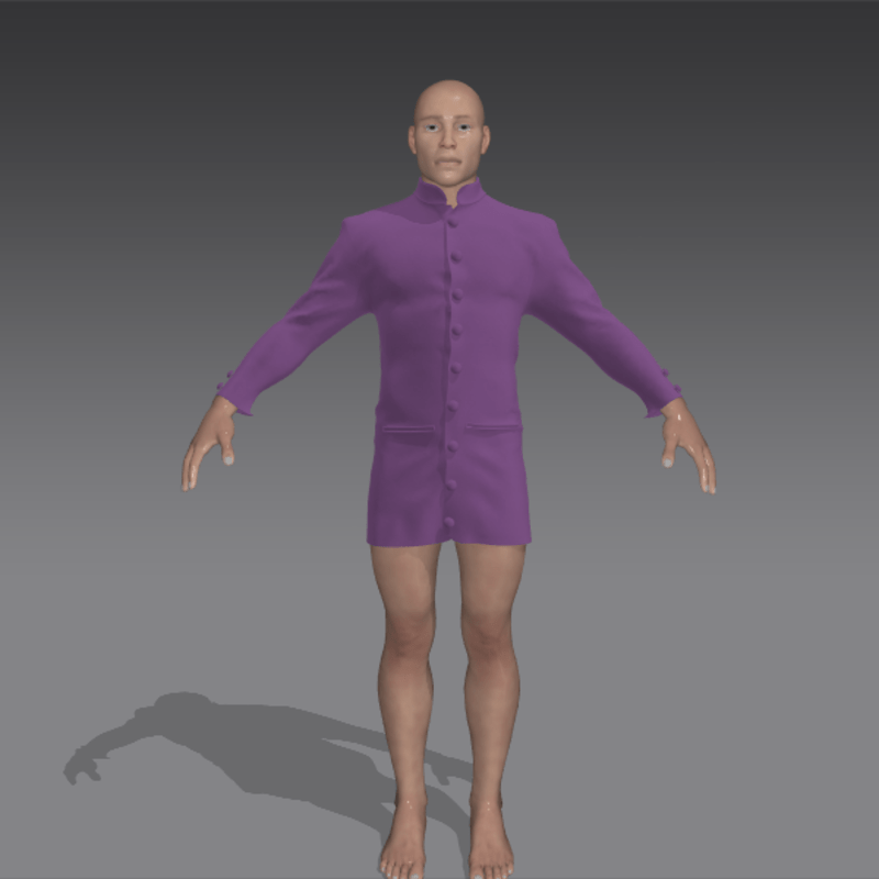 men's nehru jacket-- grape