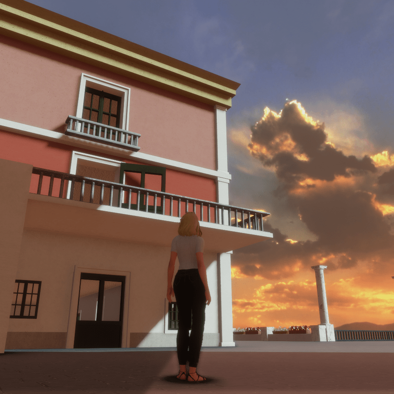 SQUARE OF CAPRI, FULL