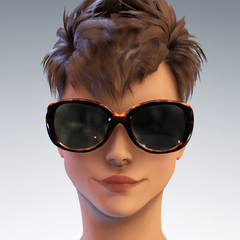 Sunni Hollywood Glasses - Tortoise Shell Avatar 1