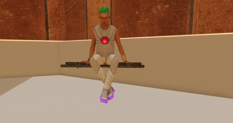 Sit on Ladder - Male