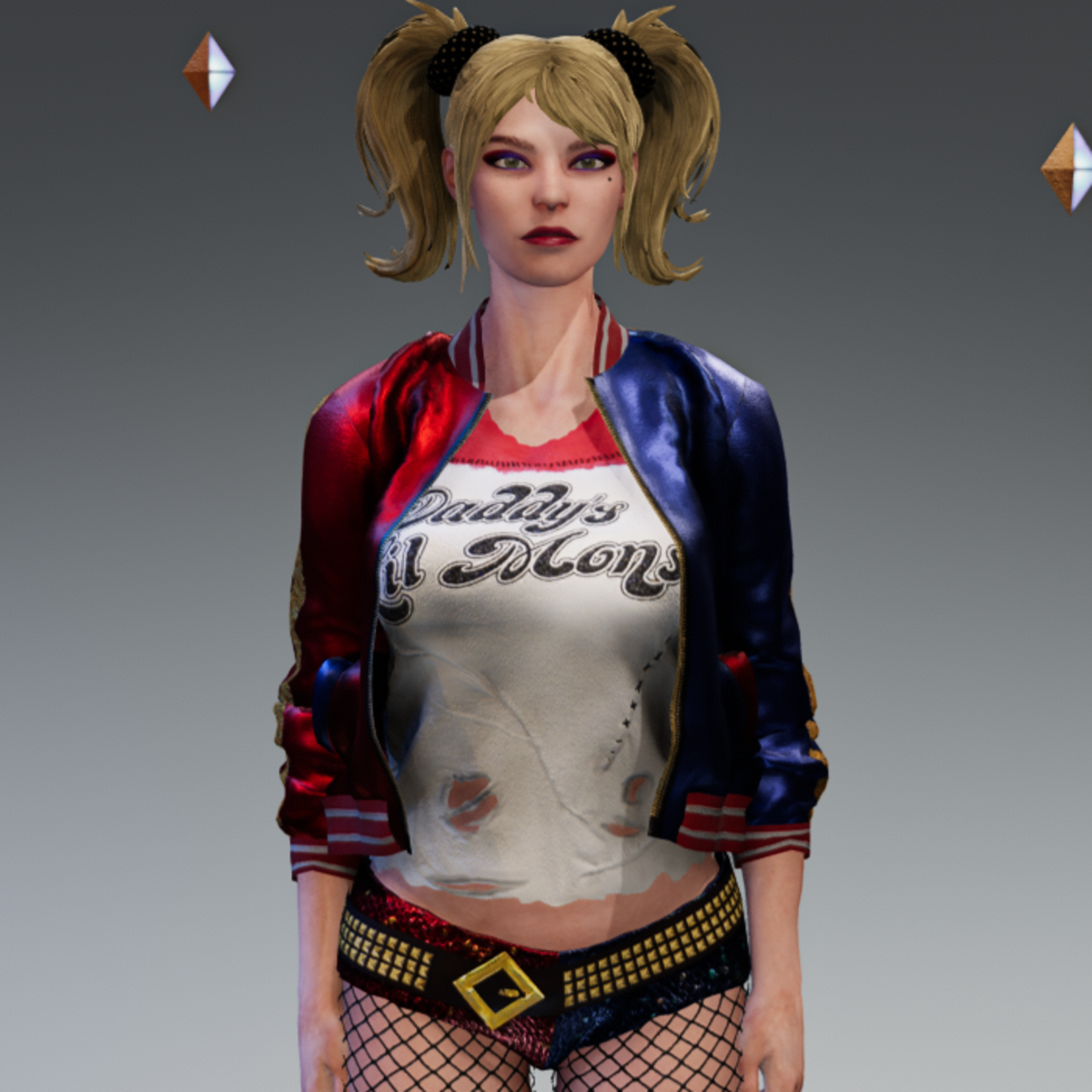 DAPHNE Halloween Harley Quinn Outfit