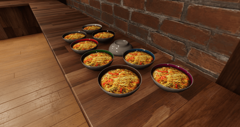 Singapore Noodles- Smoke Rock - 8 pack (gray) - Asian Food