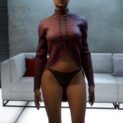 Brigade Jacket - Red Crocodile