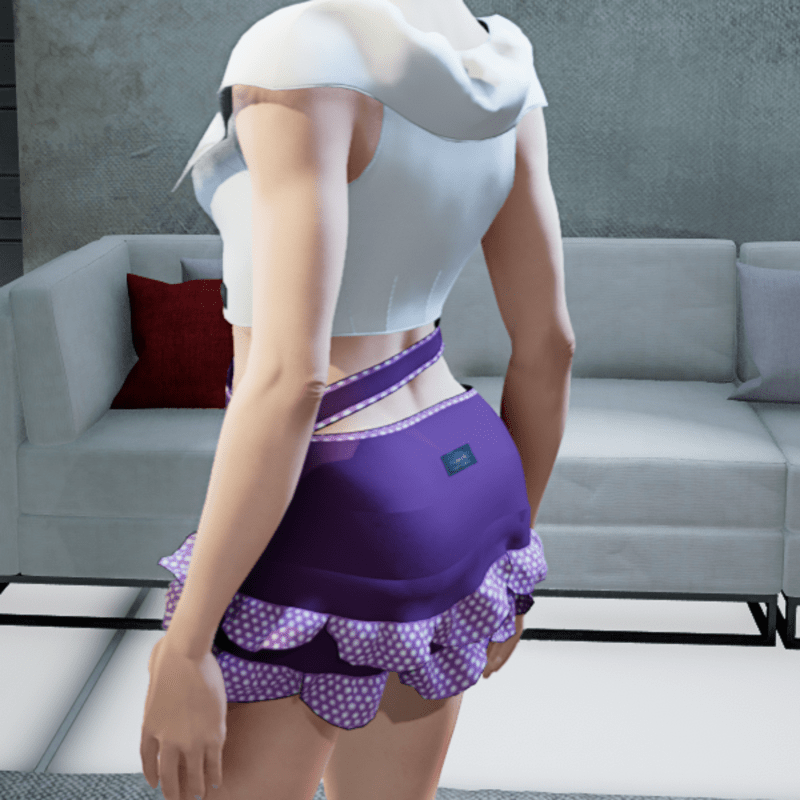 Cort skirt violet lu