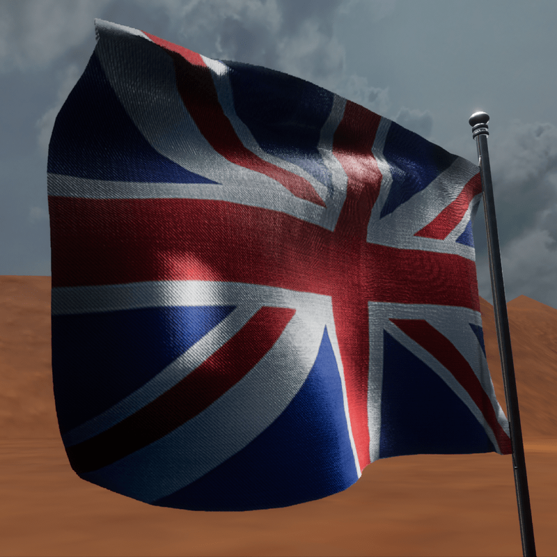 TKA Animate Flag United Kingdom