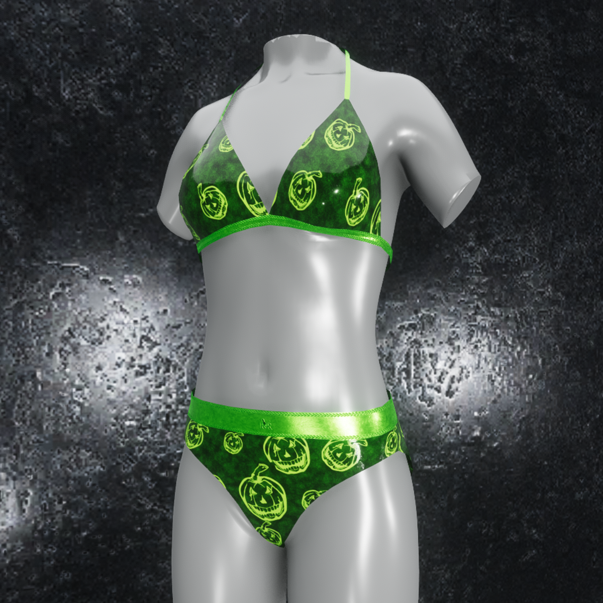 Undies Halloween 2020 green