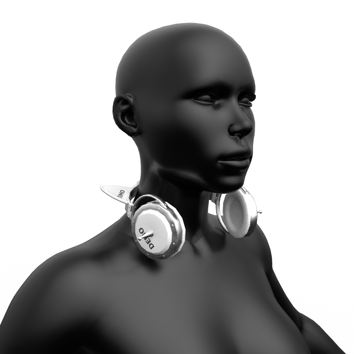 Headphones Demo (Neck)