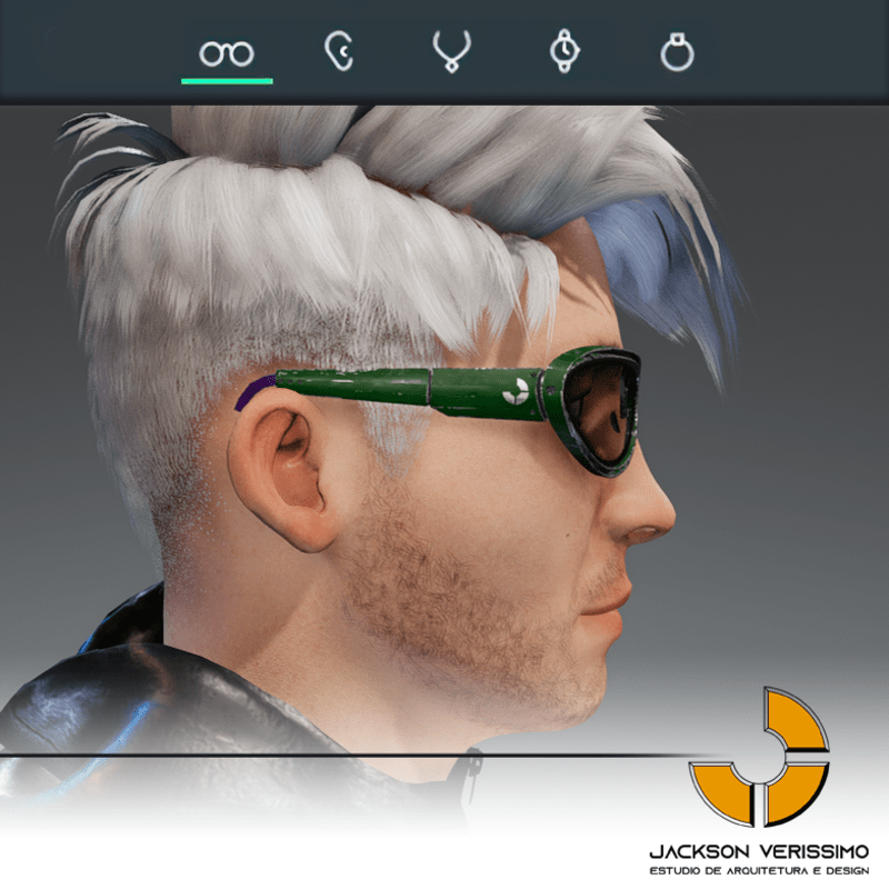 Janeiro Glasses- Amazon Green