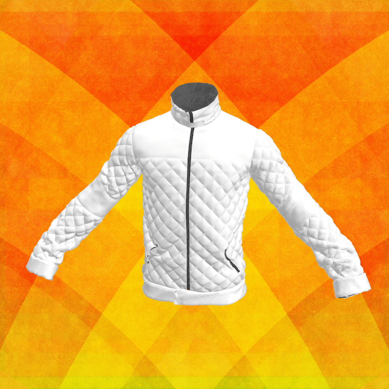 White Bomber Jacket Leather