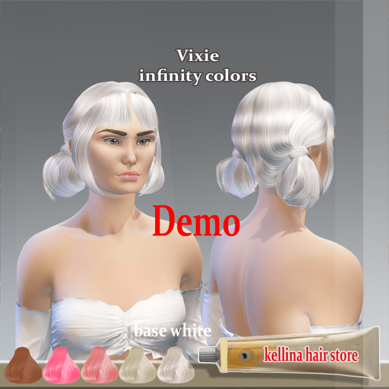 vixie -infinity color-white base-demo