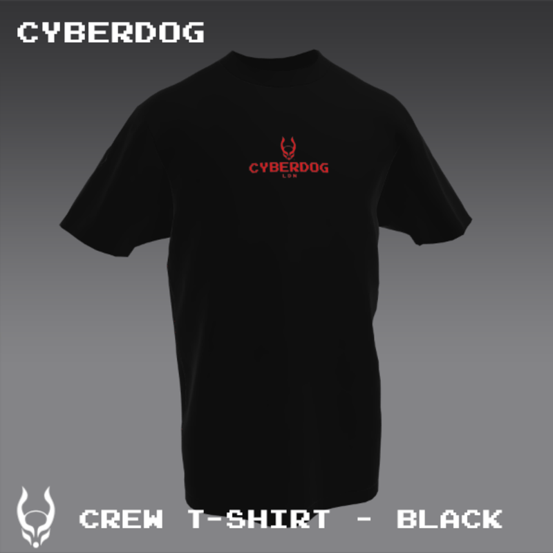 CREW T-SHIRT BLACK