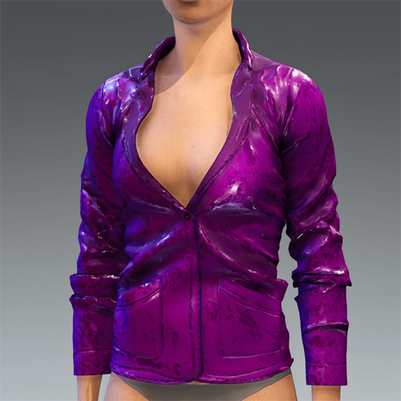 Rubber Jacket Pink