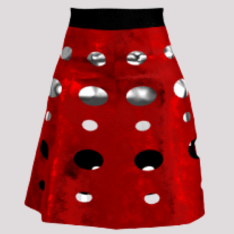 Dalek Skirt (Red)