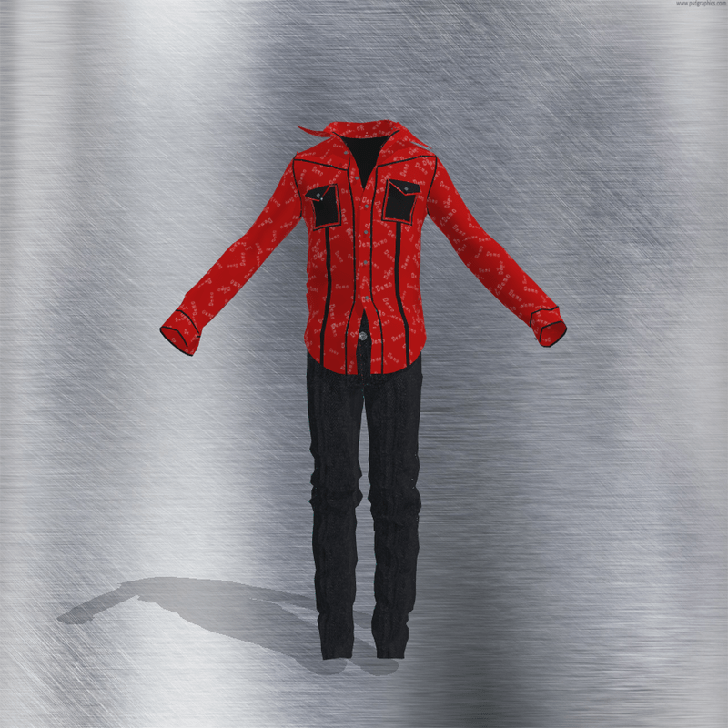 Outfit Male Shirts and Jeans 001_004 DEMO