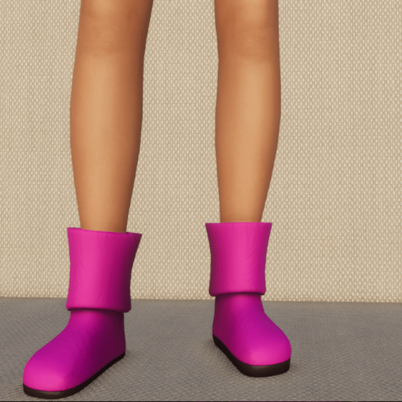 Ankle Alina Boots - Pink