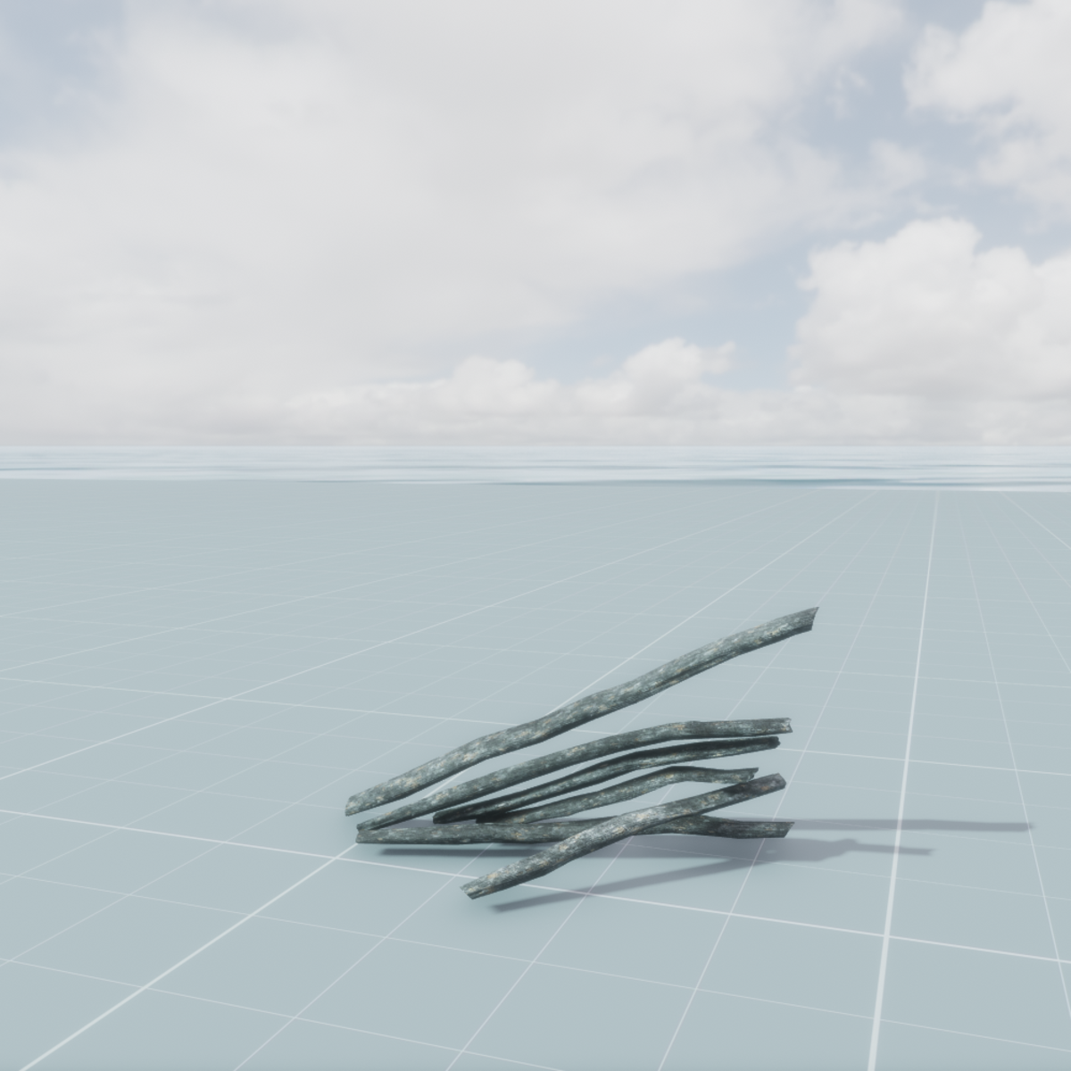 Aged Snake Rail Fence Left